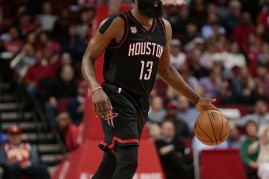 Houston Rockets shooting guard James Harden