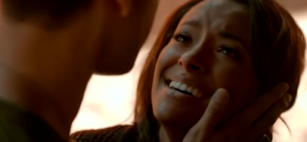 Bonnie saves Enzo in a scene from "The Vampire Diaries" Season 8 episode 5.