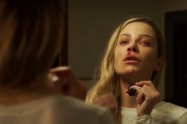 Chloe Decker suffers severe nosebleed in a scene from 