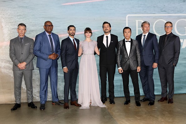 Actor Forest Whitaker and cast attended the launch event for “Rogue One: A Star Wars Story” at Tate Modern on Dec. 13, 2016 in London, England. 