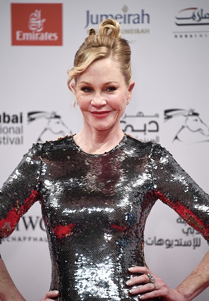 Melanie Griffith attended the “Solitaire” red carpet during day five of the 13th annual Dubai International Film Festival held at the Madinat Jumeriah Complex on Dec. 11, 2016 in Dubai, United Arab Emirates.