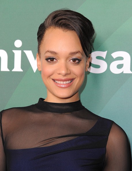 Britne Oldford arrived at the 2016 Winter TCA Tour - NBCUniversal Press Tour Day 2 at Langham Hotel on Jan. 14, 2016 in Pasadena, California. 