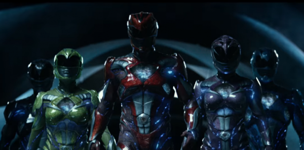 The all-new Rangers in the "Power Rangers" movie, which will be shown in theaters on March 23, 2017.