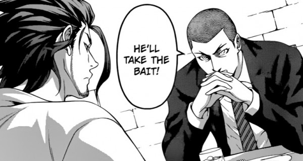 Saiba and Doujima discuss their actions against Azami