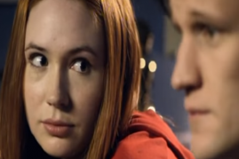 Karen Gillan as Amy Pond in a scene from 