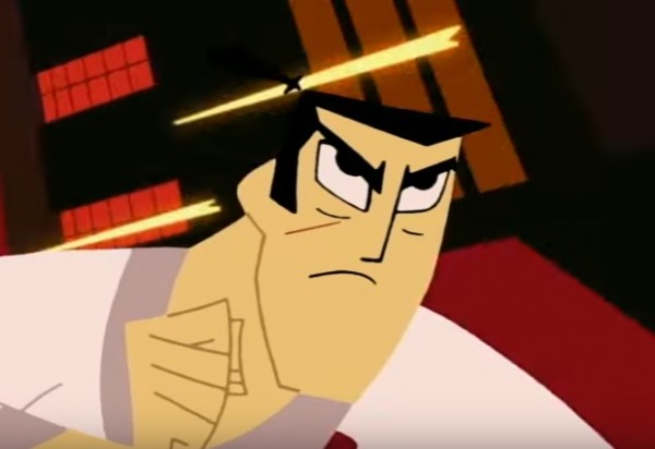 Jack of the animated TV series 'Samurai Jack'in one episode of the show.
