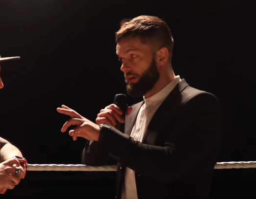 Finn Bálor in his latest public appearance at Chapter 42 of PROGRESS, an indie wrestling event. 