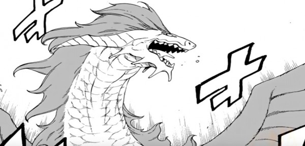 Eileen transforms into a dragon in 'Fairy Tail' chapter 518