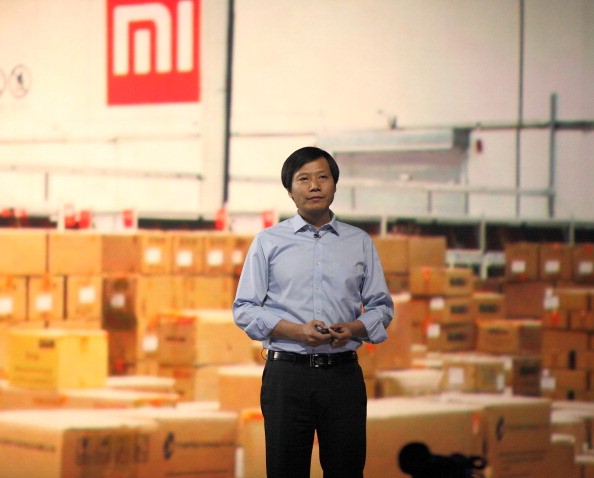 Xiaomi CEO Lei Jun speaks during a product launch on May 15, 2014 in Beijing, China. Privately owned Chinese electronics company Xiaomi has lauched its first tablet and low-price 4K TV on Thursda