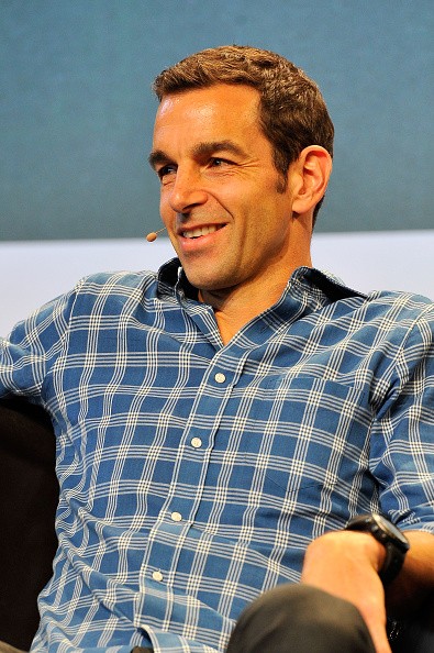 Claude Zellweger of HTC speaks onstage during day one of TechCrunch Disrupt SF 2015 at Pier 70 on September 21, 2015 in San Francisco, California. 