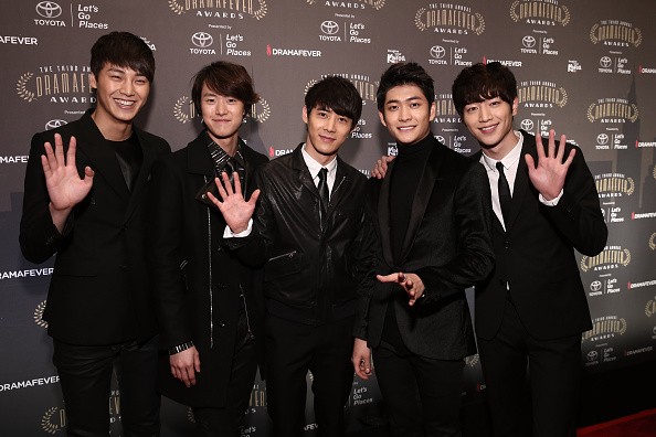 5urprise members in attendance during the 3rd annual DramaFever Awards.