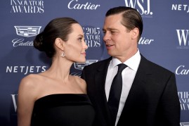 2015 Entertainment Innovator Angelina Jolie Pitt (L) and Brad Pitt attend the WSJ. Magazine 2015 Innovator Awards at the Museum of Modern Art on November 4, 2015 in New York City.