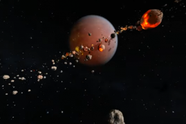 Earth has been constantly struck by space rocks or meteorites and some were found to be pieces from asteroids that collided 466 million years ago.
