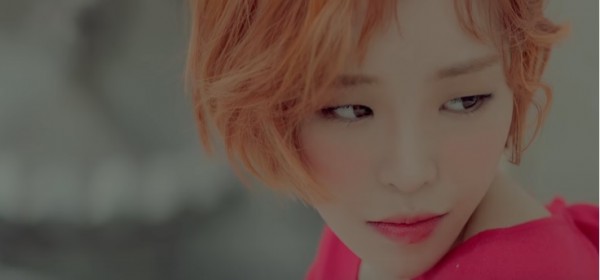 Ga In in the music video of her single 'Carnival (The Last Day)'.