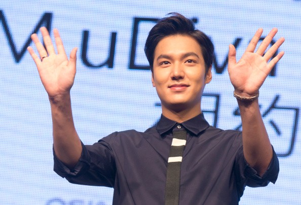 "The Legend of the Blue Sea" actor Lee Min Ho during his visit in Taipei.