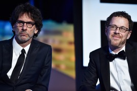 Joel and Ethan Coen attended the closing ceremony during the 68th annual Cannes Film Festival on May 24, 2015 in Cannes, France. 