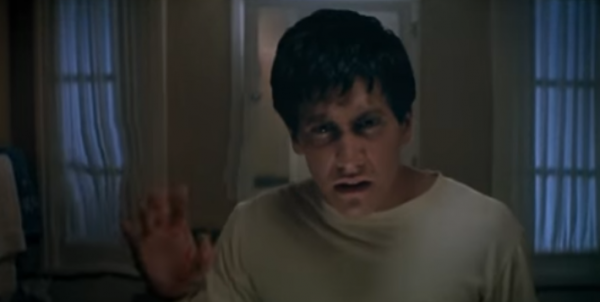 Jake Gyllenhaal portrays the titular character in Richard Kelly's film "Donnie Darko."
