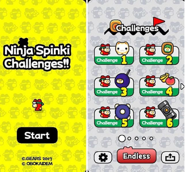 Flappy Bird creator comes up with  new game called Ninja Spinki Challenges.