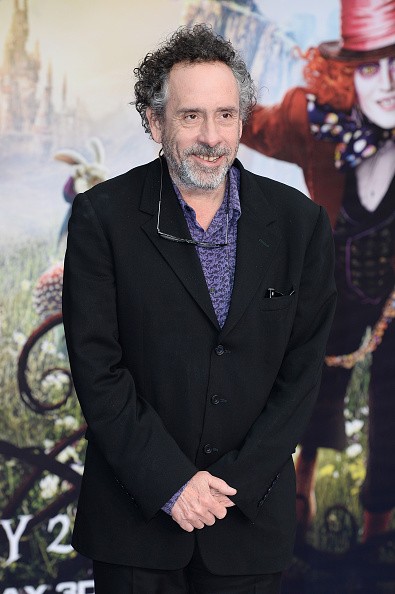 Tim Burton attended the European premiere of “Alice Through The Looking Glass” at Odeon Leicester Square on May 10, 2016 in London, England. 