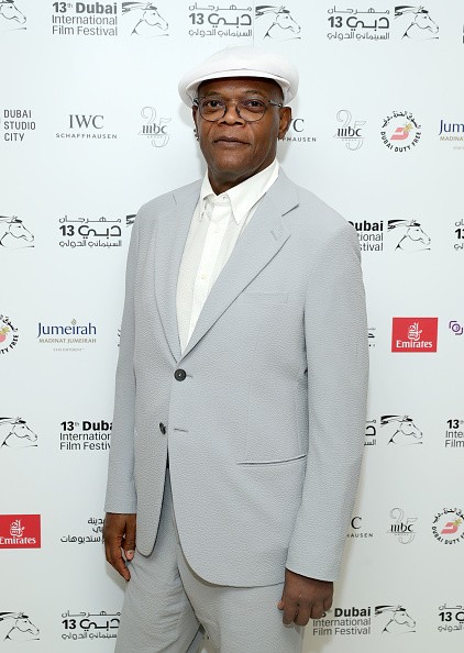 Samuel L Jackson attended the In Conversation With during day three of the 13th annual Dubai International Film Festival held at the Madinat Jumeriah Complex on Dec. 9, 2016 in Dubai, United Arab Emirates. 