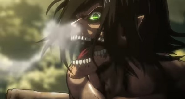 Eren in Titan form for 'Attack on Titan' season 2
