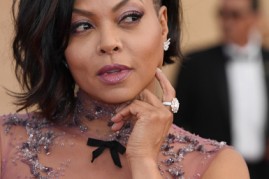 Actor Taraji P. Henson attended the 23rd Annual Screen Actors Guild Awards at The Shrine Expo Hall on Jan. 29 in Los Angeles, California. 