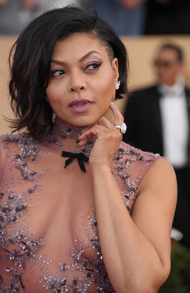 Actor Taraji P. Henson attended the 23rd Annual Screen Actors Guild Awards at The Shrine Expo Hall on Jan. 29 in Los Angeles, California. 