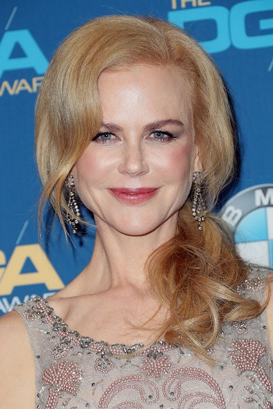 Actress Nicole Kidman posed in the press room during the 69th Annual Directors Guild of America Awards at The Beverly Hilton Hotel on Feb. 4 in Beverly Hills, California. 