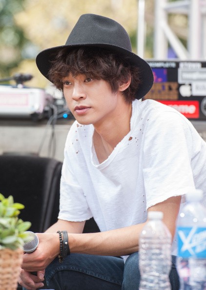 Jung Joon Young in attendance during the KCON 2014.