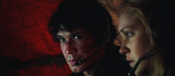 Bellamy and Clarke from "The 100."