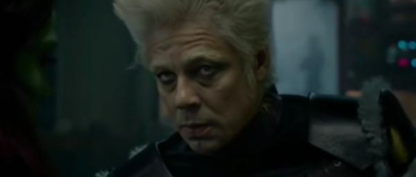 Benicio del Toro as The Collector in "Guardians of the Galaxy."