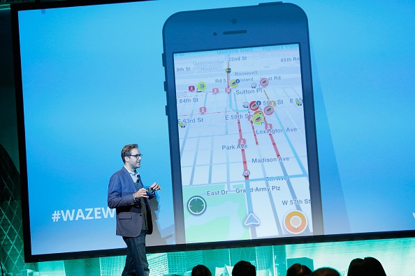 Product Specialist for Waze Mark Campos speaks on stage at LocationWorld 2016 Day 2 at The Conrad on November 3, 2016 in New York City. 
