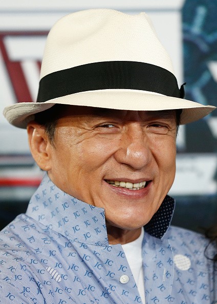 Jackie Chan posed during a press conference and photocall for Bleeding Steel at Sydney Opera House on July 28, 2016 in Sydney, Australia. 