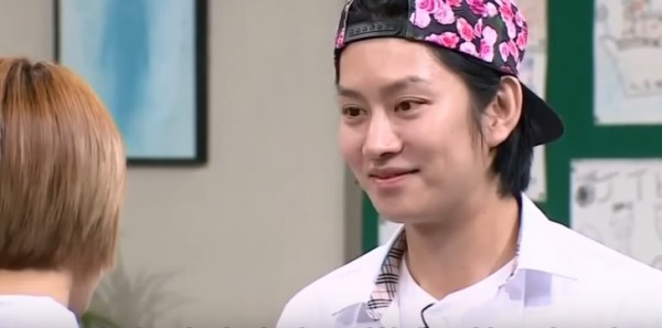 Super Junior's Heechul in an episode of entertainment program "A Hyung I Know.
