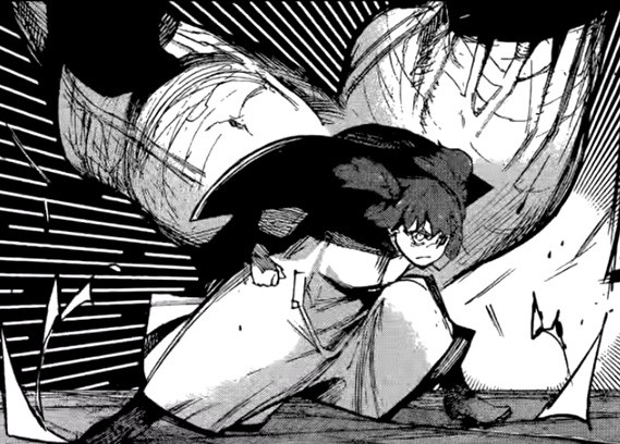 Saiko showing her Kagune in 'Tokyo Ghoul:re' chapter 112