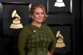 Adele sweeps awards at the 59th Grammy Awards