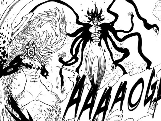 Indira Transformation in 'The Seven Deadly Sins' chapter 206