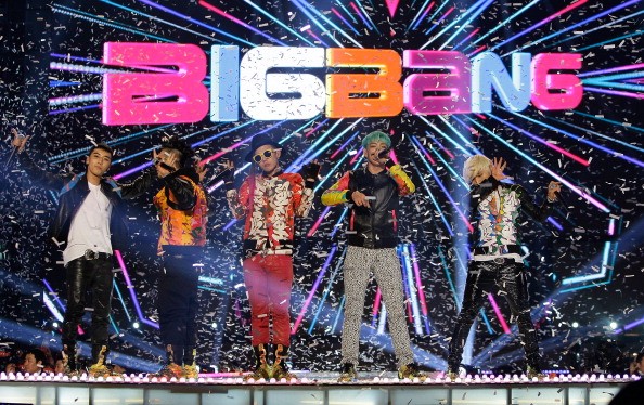 BIGBANG performs at K-Collection in 2012.