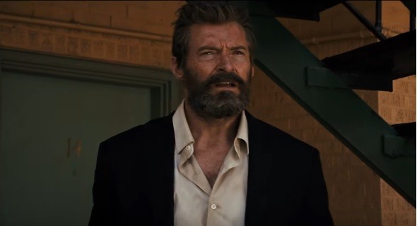 Hugh Jackman as Wolverine in 'Logan'