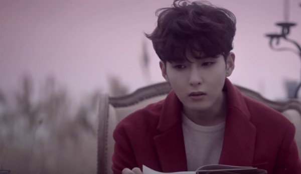 Super Junior's Ryeowook in the official music video of "The Little Prince."