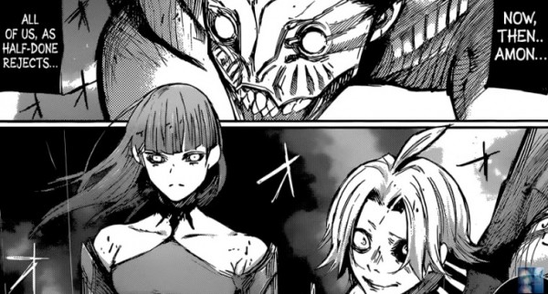 Takizawa and Kurona faces Amon in 'Tokyo Ghoul:re' chapter 113 