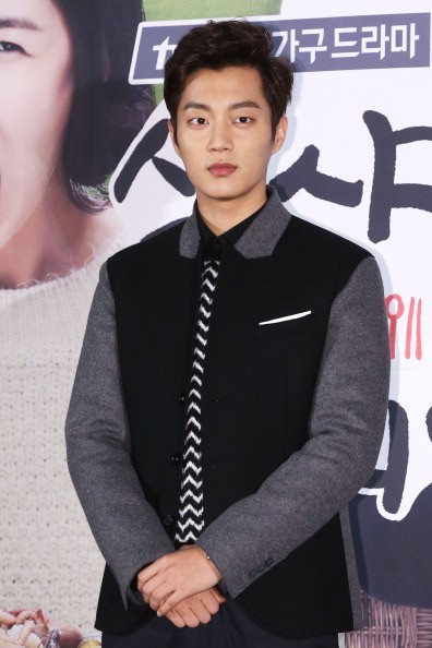 Doojoon Yoon during the 'Let's Eat' production announcement in Seoul. 