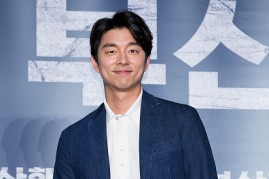  Gong Yoo during the press conference for 'Train To Busan'.