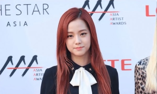BLACKPINK's Jisoo in attendance during the Asia Artist Awards.