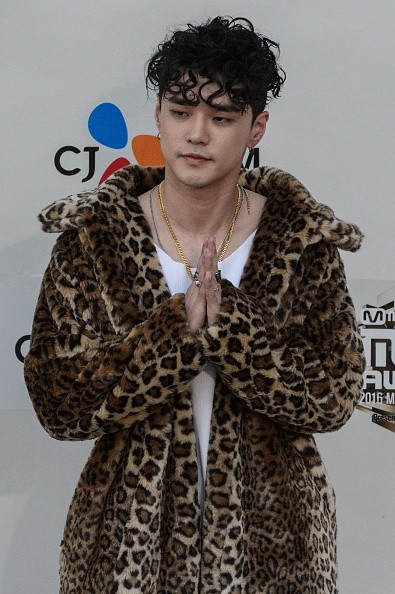 Singer DEAN during the red carpet event at the Mnet Asian Music Awards (MAMA) at Asia-World Expo in Hong Kong.