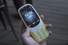 Nokia 3310 demo in Mobile World Congress