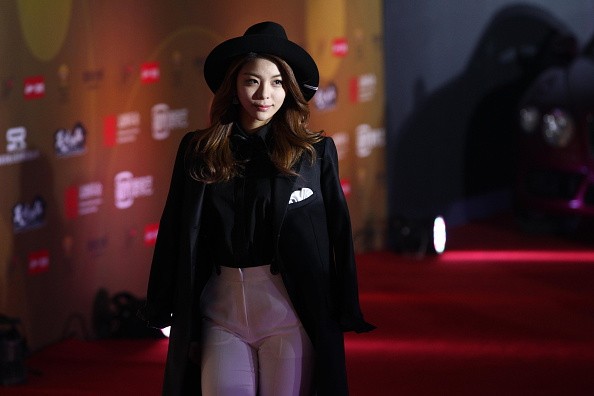 Singer Ailee during the 29th Golden Disk Awards.
