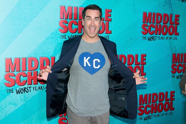 The image depicts the Hollywood actor Rob Riggle.