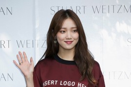 Lee Sung Kyung during the STUART WEITZMAN 2016 FW Presentation in Seoul, South Korea.