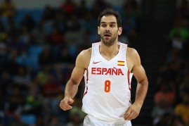 Jose Calderon plays for his country Spain in the Rio 2016 Olympic Games.